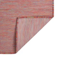 Buiten Vloerkleden|Buiten Vloerkleden-vidaXL - Buitenkleed - Rood - Kunststof - 120 x 170 cm