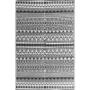 vidaXL - Buitenkleed - Zwart - Polypropyleen - 190 x 290 cm