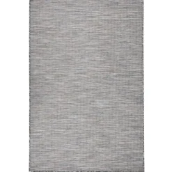 Buiten Vloerkleden|Buiten Vloerkleden-vidaXL - Buitenkleed - Zwart - Kunststof - 120 x 170 cm