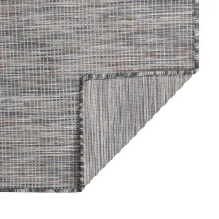 Buiten Vloerkleden|Buiten Vloerkleden-vidaXL - Buitenkleed - Zwart - Kunststof - 120 x 170 cm