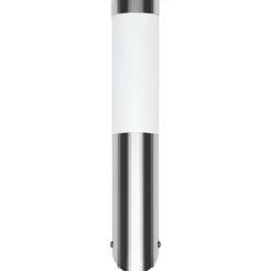 Wandlampen-vidaXL - Buitenverlichting - Zilver - Roestvrij staal