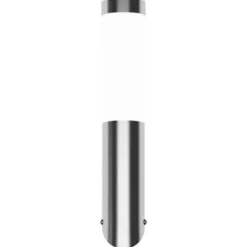 Wandlampen-vidaXL - Buitenverlichting - Zilver - Roestvrij staal