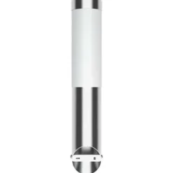Wandlampen-vidaXL - Buitenverlichting - Zilver - Roestvrij staal