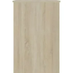 vidaXL - Bureau - Bruin - Bewerkt hout
