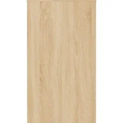 vidaXL - Bureau - Bruin - Bewerkt hout