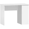 vidaXL - Bureau - Wit - Bewerkt hout