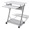 vidaXL - Bureau - Wit - MDF