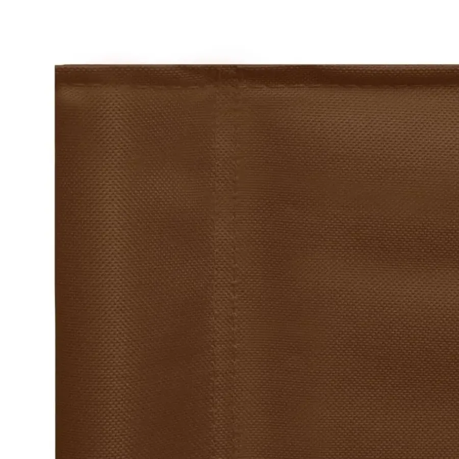 vidaXL - Campingstoel - Bruin - Metaal - 2 stuks