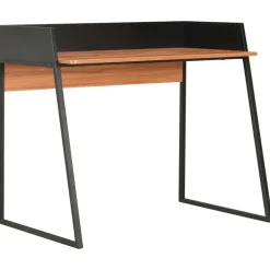 Bureaus-vidaXL - Computertafel - Zwart - Bewerkt hout