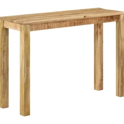 Sidetables-vidaXL - Console Tafel - Bruin - Hout - 110 x 35 x 76 cm