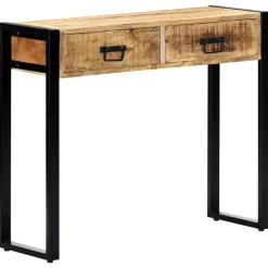 Sidetables-vidaXL - Console Tafel - Bruin - Hout