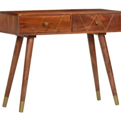 vidaXL - Console Tafel - Bruin - Acaciahout