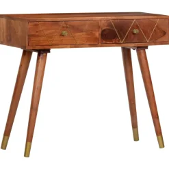 vidaXL - Console Tafel - Bruin - Acaciahout