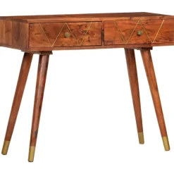 vidaXL - Console Tafel - Bruin - Acaciahout
