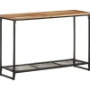 Sidetables-vidaXL - Consoletafel - Bruin - Acaciahout