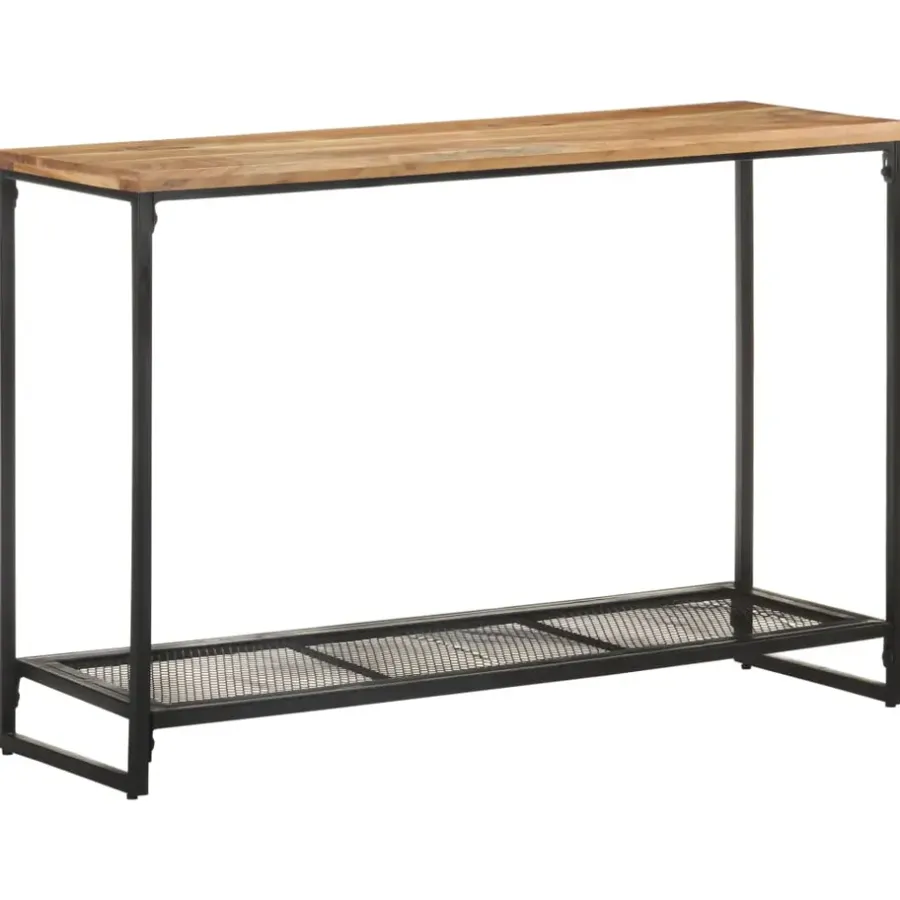 Sidetables-vidaXL - Consoletafel - Bruin - Acaciahout