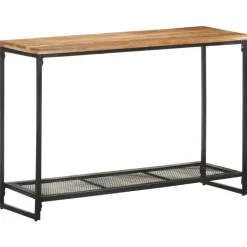 Sidetables-vidaXL - Consoletafel - Bruin - Acaciahout