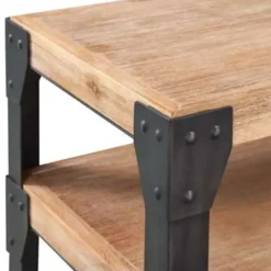 Sidetables-vidaXL - Consoletafel - Bruin - Hout