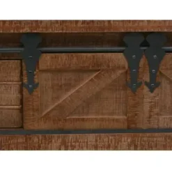 vidaXL - Consoletafel - Bruin - Hout