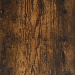 Sidetables-vidaXL - Consoletafel - Gerookt eiken - Bewerkt hout - 140x23x75 cm