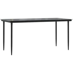 Tuinsets-vidaXL - 4-delige Tuinset bank en fauteuils - Grijs - Poly rattan - 160x80 cm