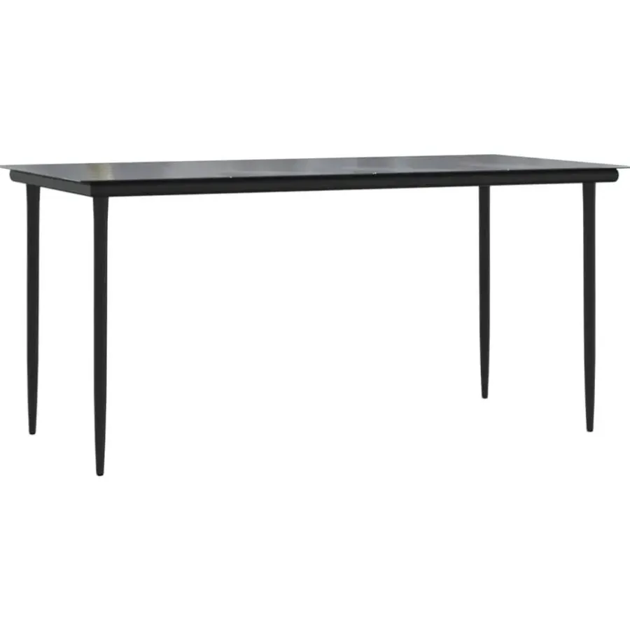 Tuinsets-vidaXL - 4-delige Tuinset bank en fauteuils - Grijs - Poly rattan - 160x80 cm