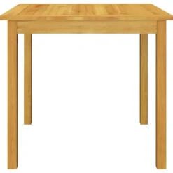 vidaXL - 5-delige Tuinset grijs - 4 verstelbaar stoelen en 85x85 cm tafel