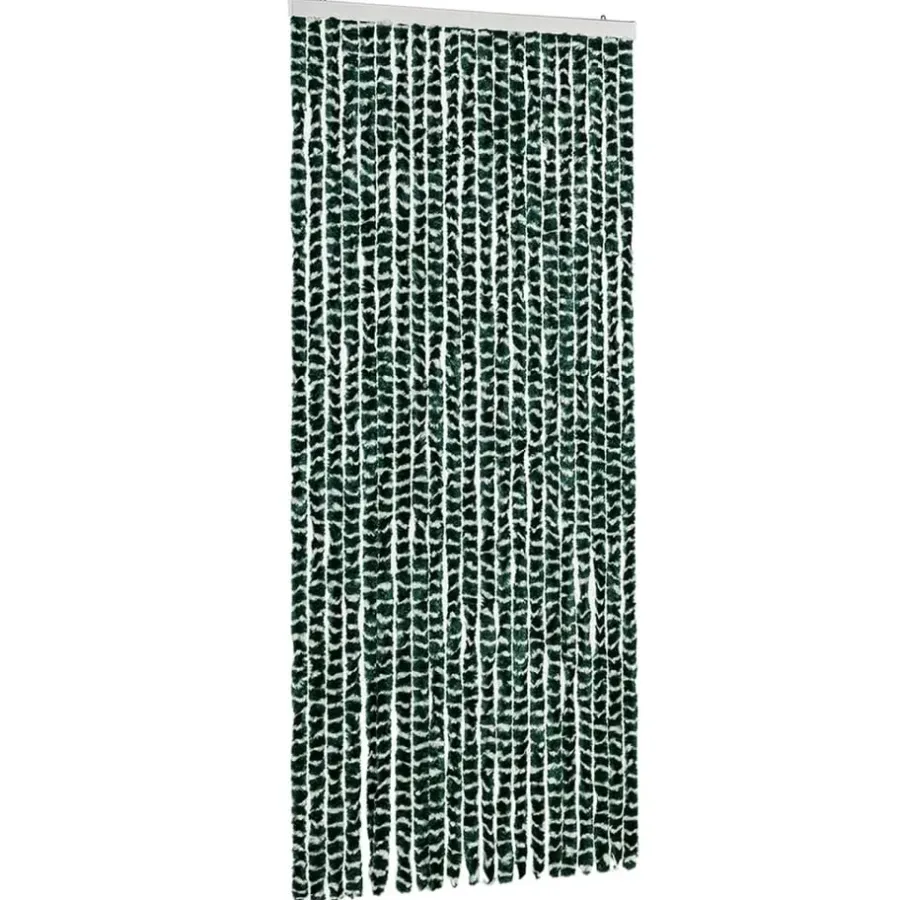 vidaXL - Deurgordijn - Groen - Polypropyleen - 90 x 220 cm