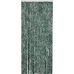 vidaXL - Deurgordijn - Groen - Polypropyleen - 90 x 220 cm