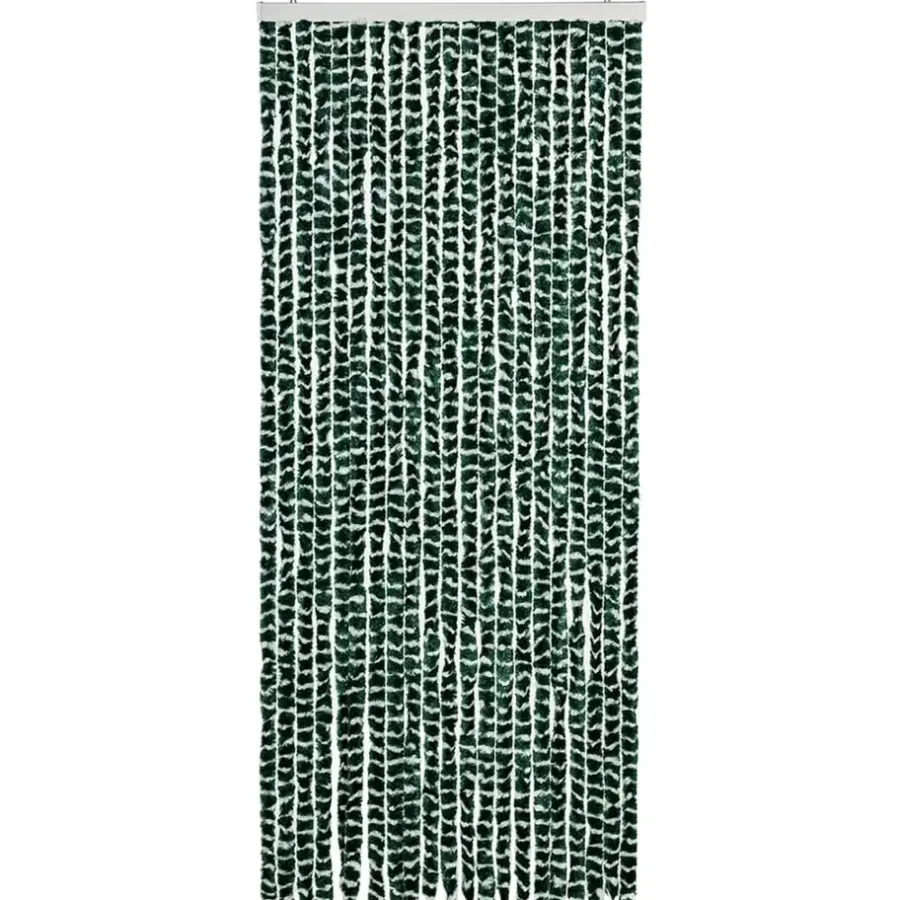 vidaXL - Deurgordijn - Groen - Polypropyleen - 90 x 220 cm