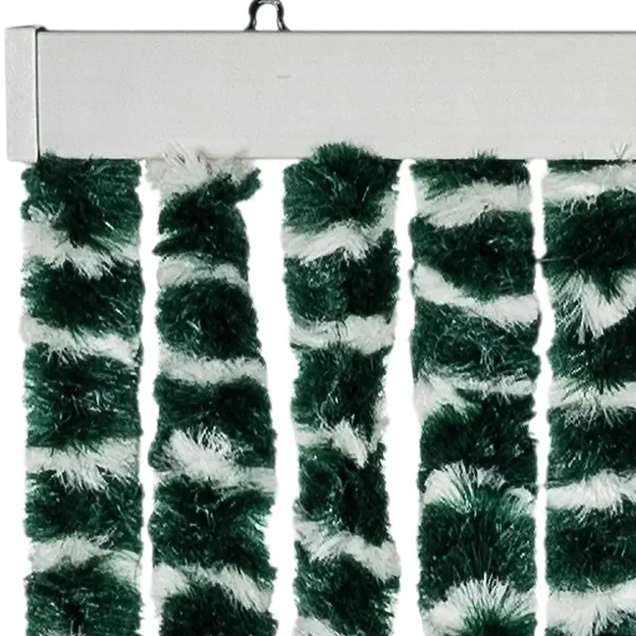 vidaXL - Deurgordijn - Groen - Polypropyleen - 90 x 220 cm
