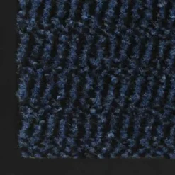 Deurmatten-vidaXL - Deurmat - Blauw - Stof - 40 x 60 cm