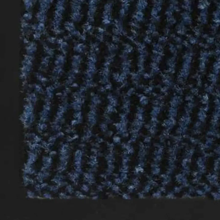 Deurmatten-vidaXL - Deurmat - Blauw - Stof - 60 x 90 cm - 2 stuks