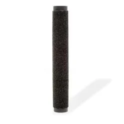 Deurmatten-vidaXL - Deurmat - Zwart - Stof - 40 x 60 cm