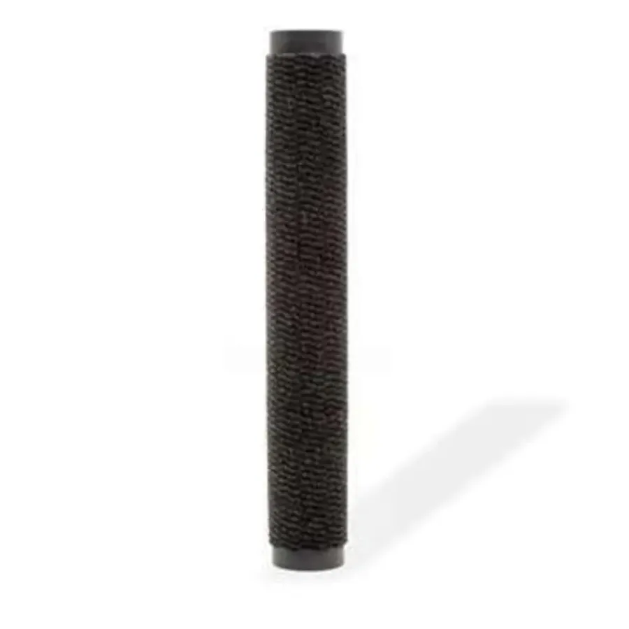 Deurmatten-vidaXL - Deurmat - Zwart - Stof - 40 x 60 cm
