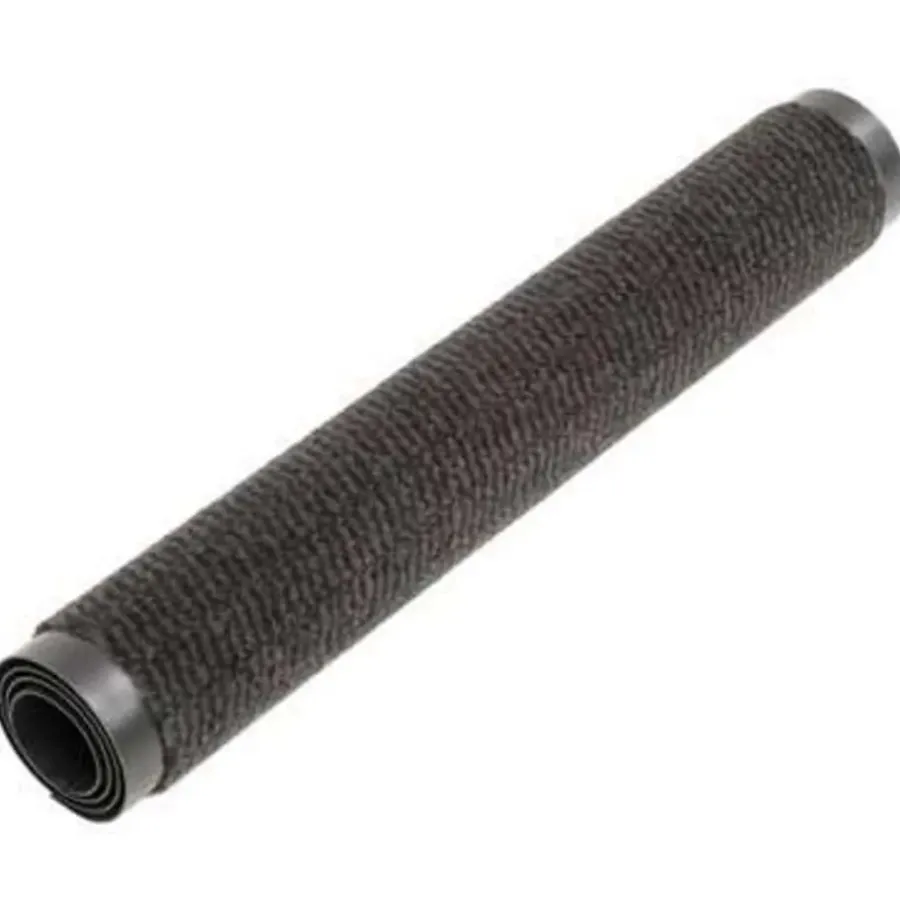 vidaXL - Deurmat - Zwart - Stof - 60 x 90 cm - 2 stuks