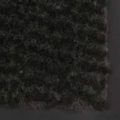 Deurmatten-vidaXL - Deurmat - Zwart - Stof - 120 x 180 cm - 2 stuks