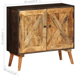 Dressoirs-vidaXL - Dressoir - Bruin - Hout - 85 x 30 x 75 cm