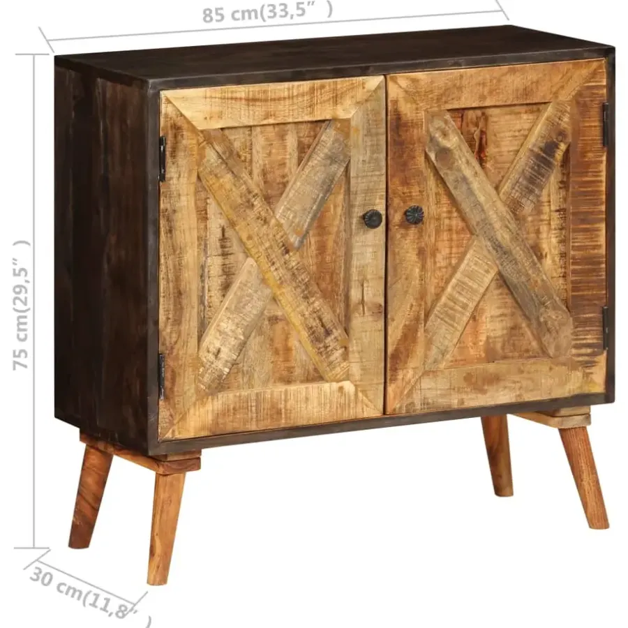 Dressoirs-vidaXL - Dressoir - Bruin - Hout - 85 x 30 x 75 cm