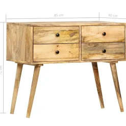 vidaXL - Dressoir - Bruin - Hout