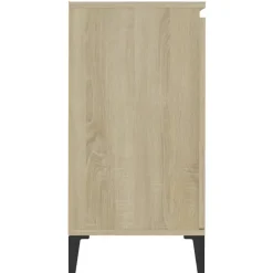 vidaXL - Dressoir - Bruin - Bewerkt hout