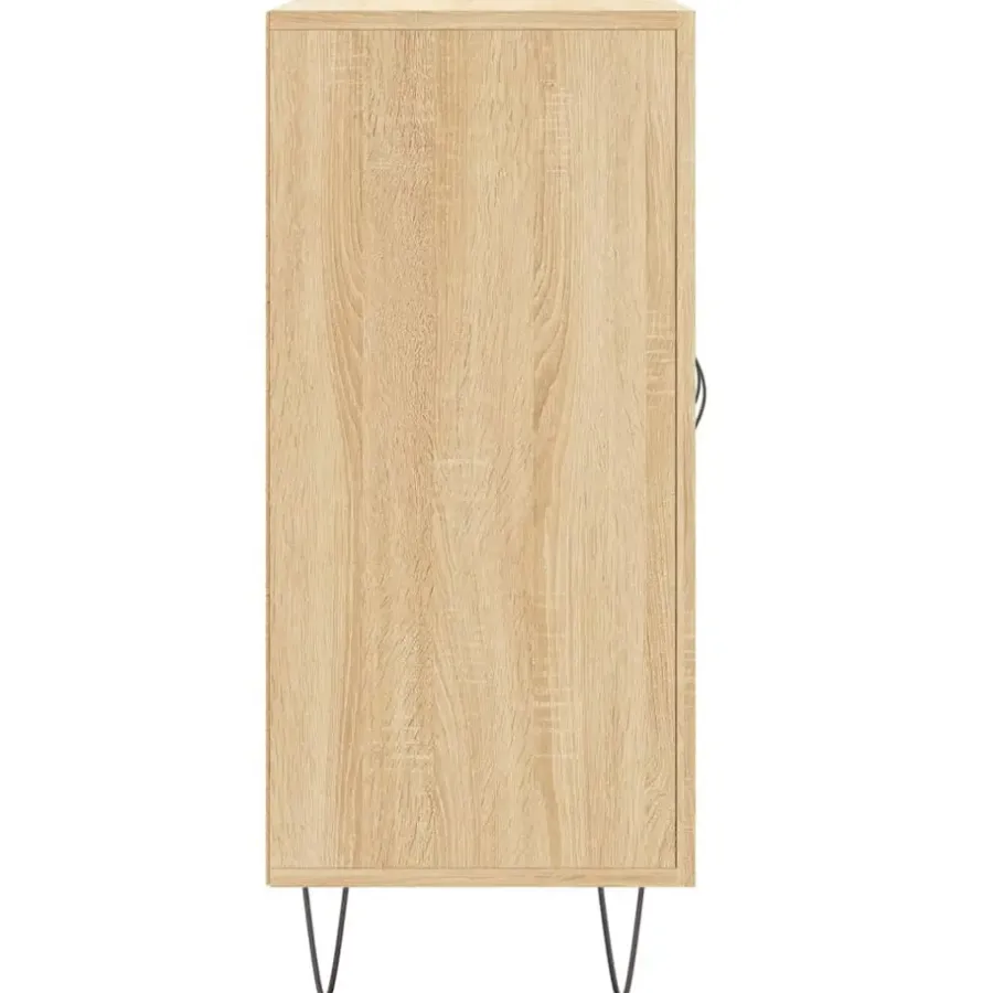 Dressoirs-vidaXL - Dressoir - Bruin - Bewerkt hout