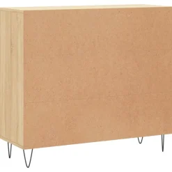 Dressoirs-vidaXL - Dressoir - Bruin - Bewerkt hout