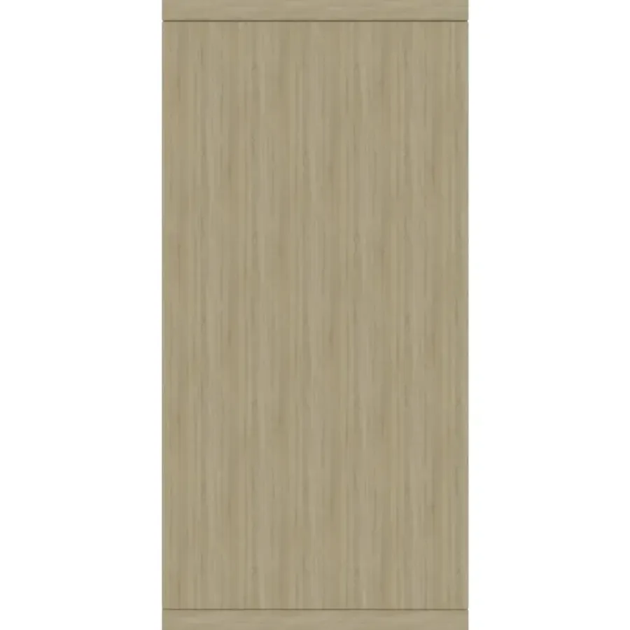 vidaXL - Dressoir - Bruin - Bewerkt hout