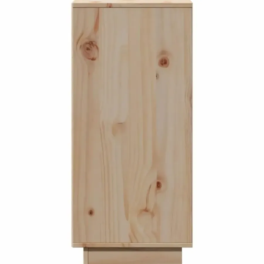 vidaXL - Dressoir - Bruin - Grenenhout - 2 stuks
