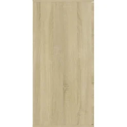 vidaXL - Dressoir - Bruin - Bewerkt hout