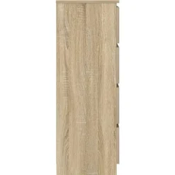 Ladekasten|Ladekasten-vidaXL - Dressoir - Bruin - Bewerkt hout