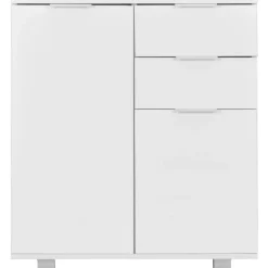 vidaXL - Dressoir - Wit - Bewerkt hout