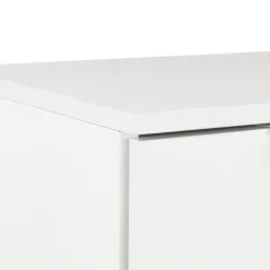 vidaXL - Dressoir - Wit - Bewerkt hout