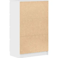 Ladekasten|Ladekasten-vidaXL - Dressoir - Wit - Bewerkt hout